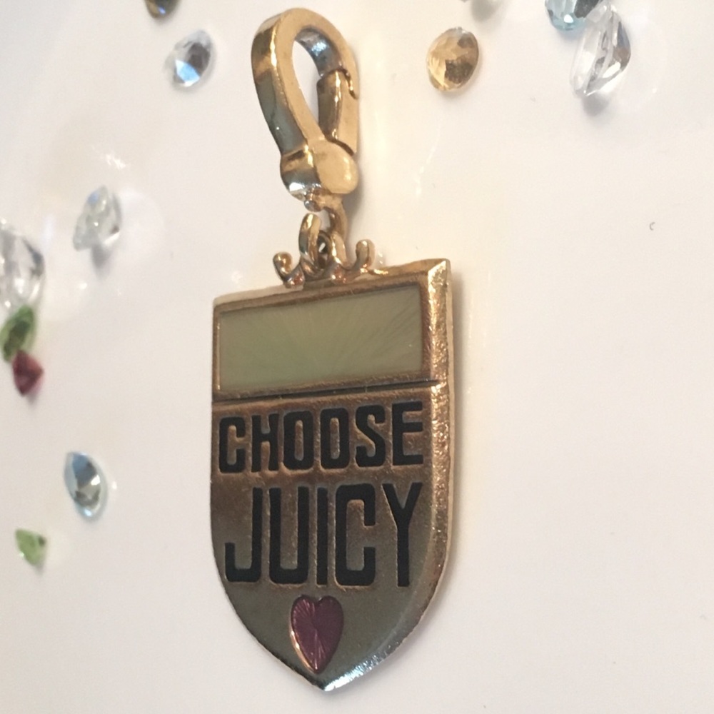 Juicy Couture Choose Juicy Shield Charm